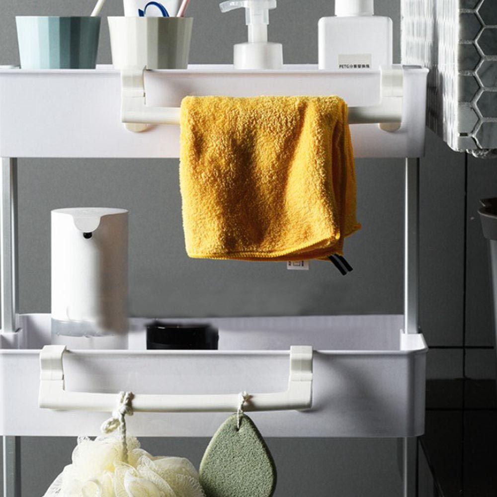 Hanging Holder Punch-Free Adjustable Organizer Hanger Towel  Holders Towel Rack Cupboard Hanger