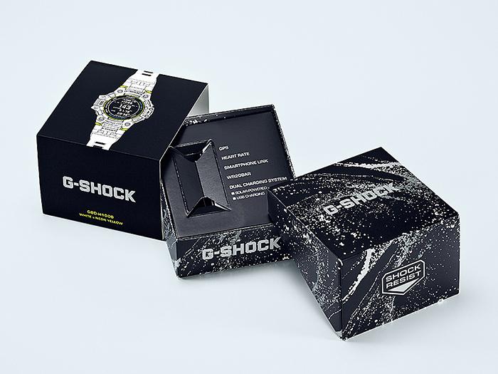 Casio G-SHOCK Men's Stainless Steel 200M Water Resistant Digital Shock Resistant Quartz Watch GBD-H1000-7A9