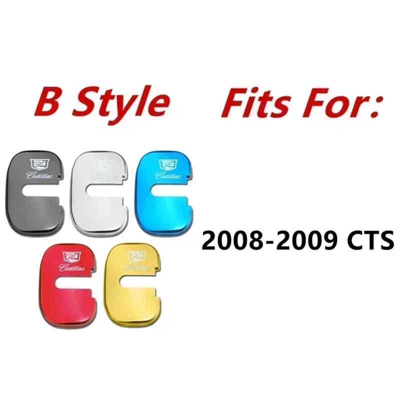 4pcs Car Door Lock Cover Protection Stickers for Cadillac CTS Escalade ATS Auto Interior Decal Replacement Logo Accessories