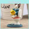 Cute Resin Cat Miniature For Desk Ornament And Promotional Gift