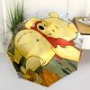 1pc Winnie_the_Pooh Honey Umbrella with 8 Iron Ribs and a Plastic Handle, Automatic Opening and Closing, Portable 1018