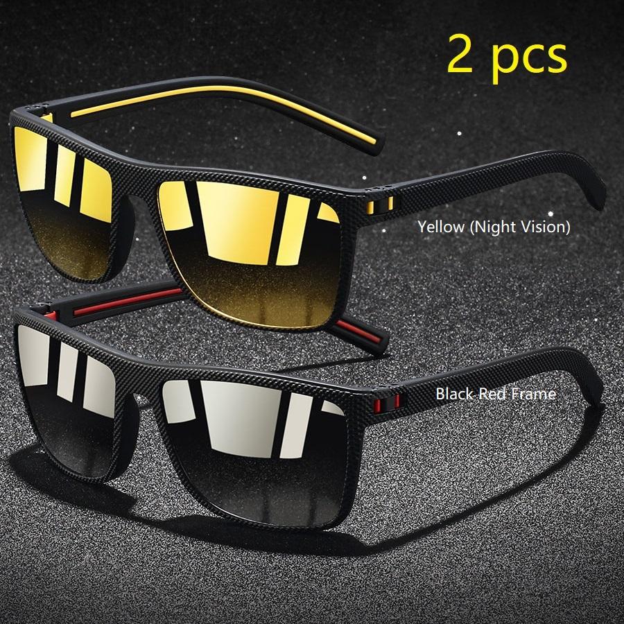 Módní Vintage Kostkované Sluneční Brýle Muži Ženy Klasické Řidičské Rybářské Čtvercové Sluneční Brýle Muž Retro Brýle UV400