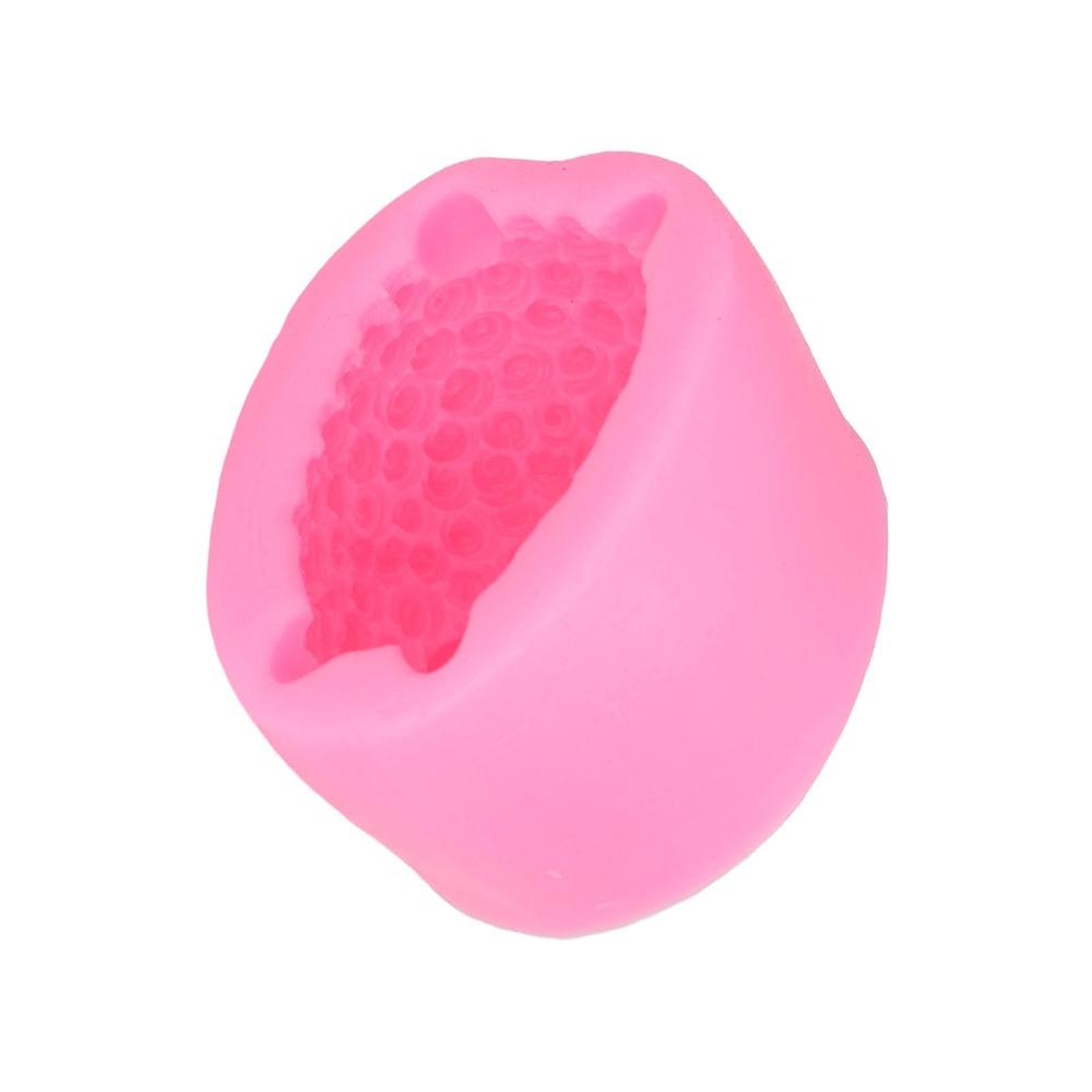 Three Dimensional Silicone Mold Fondant Mold DIY Hand Made Sheep Shape Mold 8.5 x 6.8 x 5cm Pink Chocolate Mold Chocolate Making