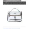 Transparent Travel Makeup Bag Design Large Capacity Cosmetic Organizer Toiletry Pouch for Women with Portable Skincare Storage