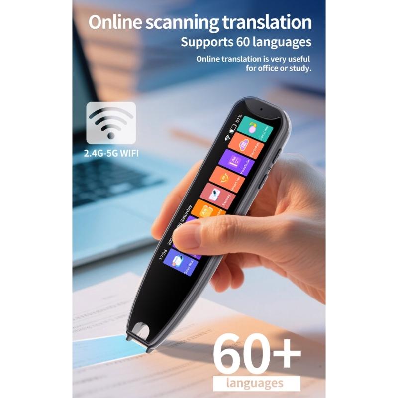 Portable Language Conversion Device With Long Power Time And 8GB Capacity For Fast Text Conversion