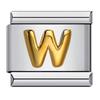 Trendy Italian Charms Bracelet 26 English A-Z Letter Custom Gold Color DIY Jewelry Making Gift Hand Bangle Chain Jewellry