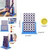 Interactive Plastic Desktop Game With Rotating Four-in-a-row Indoor Fun For Kids And Families Shantou China