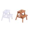 1:12 Dollhouse Miniature Stools Step Stool Square Stool Small Bench Model Living Room House Furniture Decor Toy