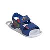 adidas Adventures Swim Sandals Synthetic Leather Slip Resistant Children's Sandals Blue Children Aged 3 7 Years Old FY8938