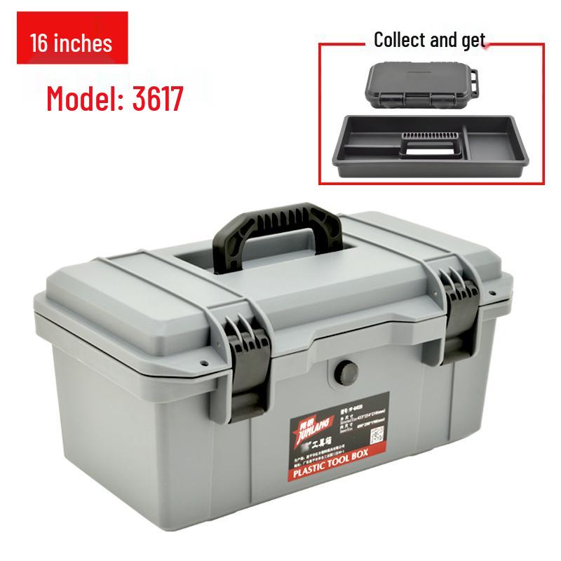 Multifunctional Large Industrial-Grade Toolbox for Home and Car