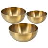 3 Pcs Vegetable Snail Noodles Salad Bowl Fruit Bowls Convenient Stainless Steel Food Accessories