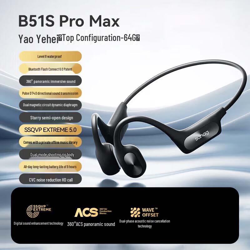 

Sena IPX8 Waterproof Bone Conduction Sport Headphones