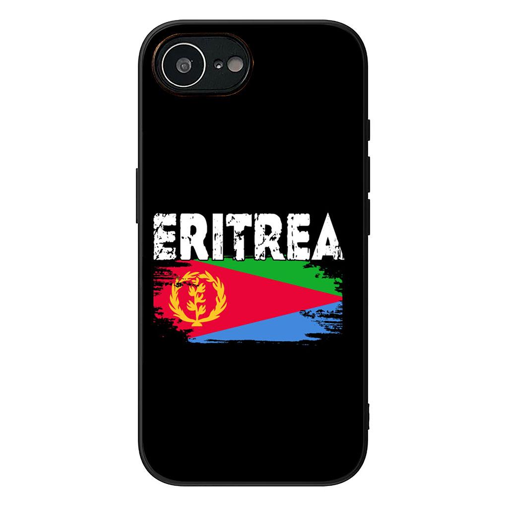 Soft Cover for Samsung Galaxy S25 S24 S23 FE Plus Ultra S7 Edge A16 A15 5G s25+ Coque Phone Case Red Eritrean Eritrea Flag