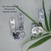 Toilet Seat Fittings, Zinc Alloy Toilet Seat Hinges Replacement for Most Toilet Seats