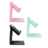 Cell Phone Cooler Stand Height Adjustable Mobile Phone Radiator Fan with Colorful RGB Lights for Liv
