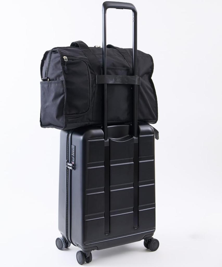 Anello 2-Way Boston Bag, Carry, ATM0952, Black