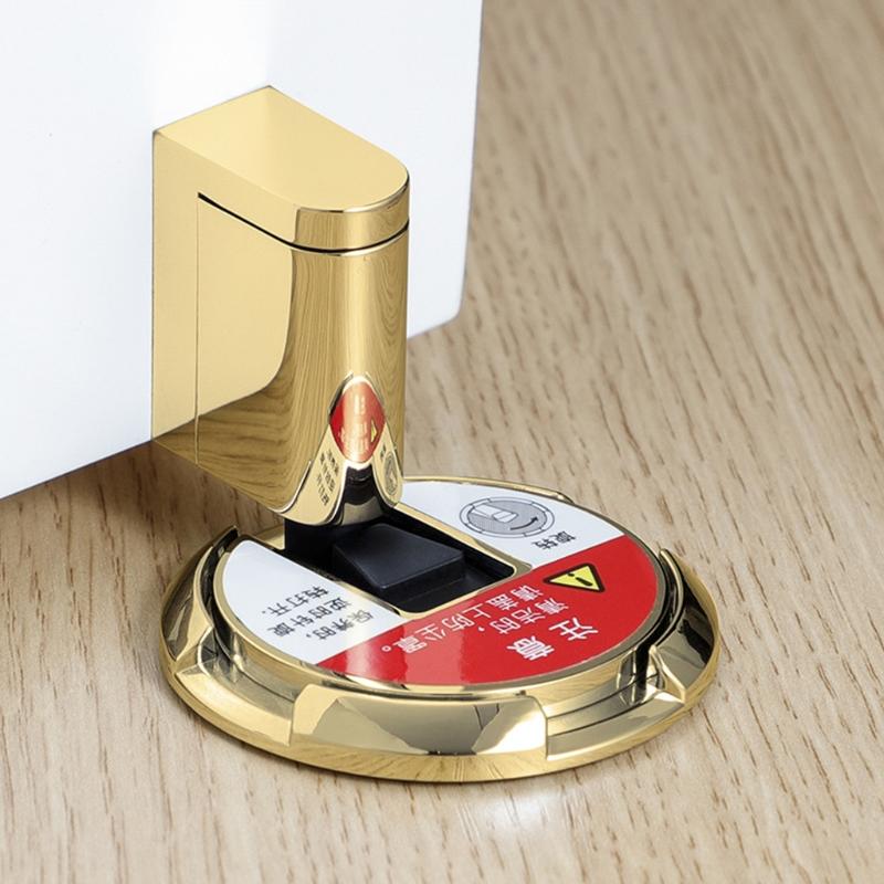 Zinc Alloy Push Type Door Stopper Mechanical Fixed Door Holder Door Hardware