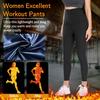 Pantaloni da sauna per donna Pantaloni termici modellanti per il corpo Pantaloni dimagranti Leggings da allenamento per il controllo della pancia Compressione Shapewear