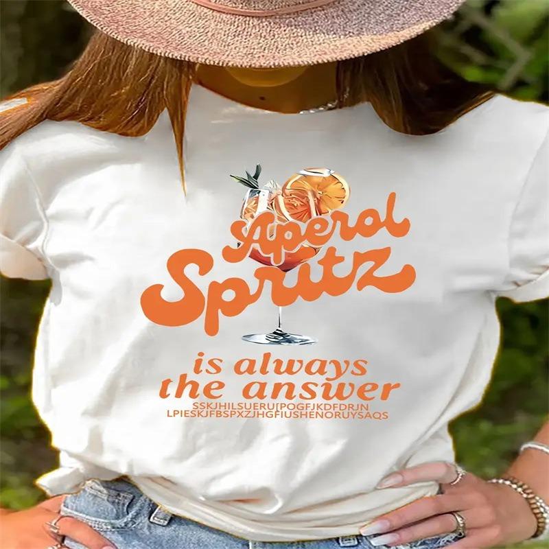 Fashionable and Sweet Short Sleeved Tshirt for Women with Leopard Print Bow Cherry Print Letters Casual Summer Street Party Top S