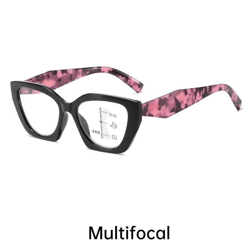 Smart Pochromic Sunglasses for Reading Glasses Vintage Progressive Multifocal Presbyopia Eyewear Finished Bifocal Eyeglasses