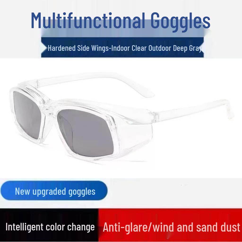 Pollenproof Windproof With Antisplash Goggles Antiblue Light Protection Compatible With Prescription Glasses