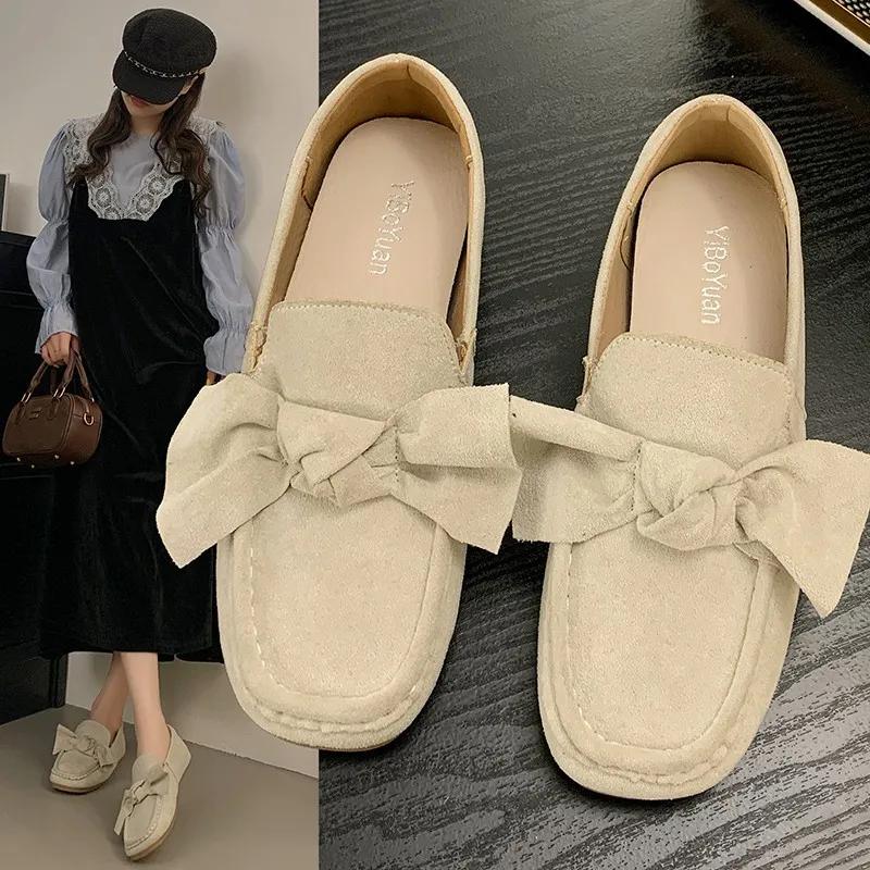 Women Flat Shoes 2025 Women Work Shoes Comfortable for Work Autumn Fashion Women Casual Flat Shoes Non-slip Platform Mary Jane