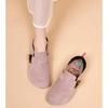 Spring and Autumn New Women's Flat Bottomed Wooden Clogs 2024 Slip on Retro Anti Slip Outdoor Casual Matching with Women's Shoes