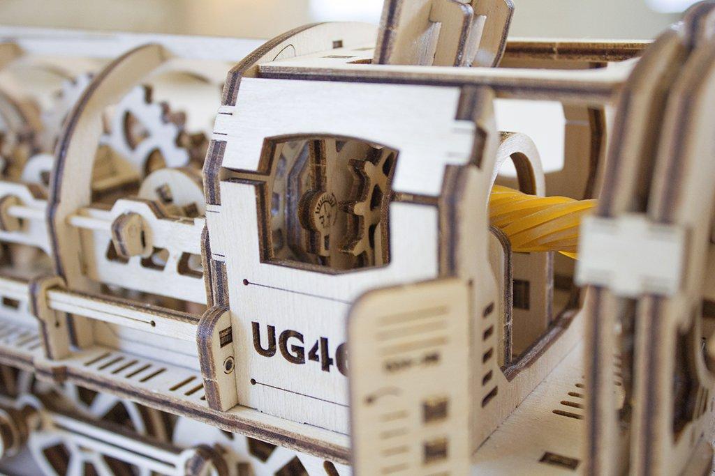 Ugears 460 Steam Locomotive Wooden Block Toy 70012