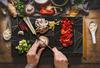 Glass Board Cutting Board 52X30 Black