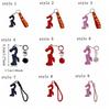 Chinese Style New Year Pendant Cartoon Zodiac Key Ring Car Keychain  New Year Festival