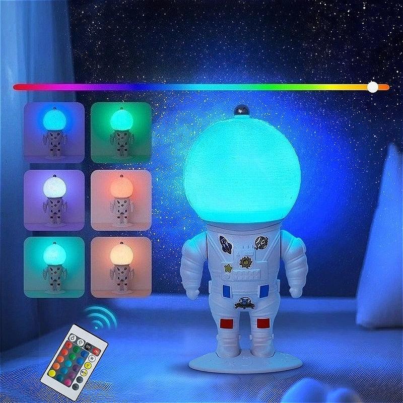 Bedside Lamp Table Lamp Astronaut Shaped LED Light Creative Desk Lamps Bedroom Bedside Decorative Home Night Light Room Decor