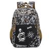 Print Pubg Character Backpack With Breathable Material School For