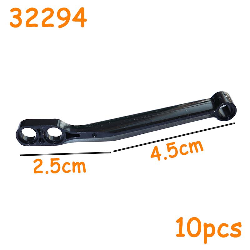 Non-Toxic Moc Rotor Blade Large Straight With 3L Brick Fan Blades Propeller 3 Blade Windmill Technical Parts Two Hole Building Blocks