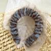Koreanische Dongdaemun Plüsch Leopardenmuster Krallenklemme: Hochwertiges Herbst-/Winter-Haaraccessoire