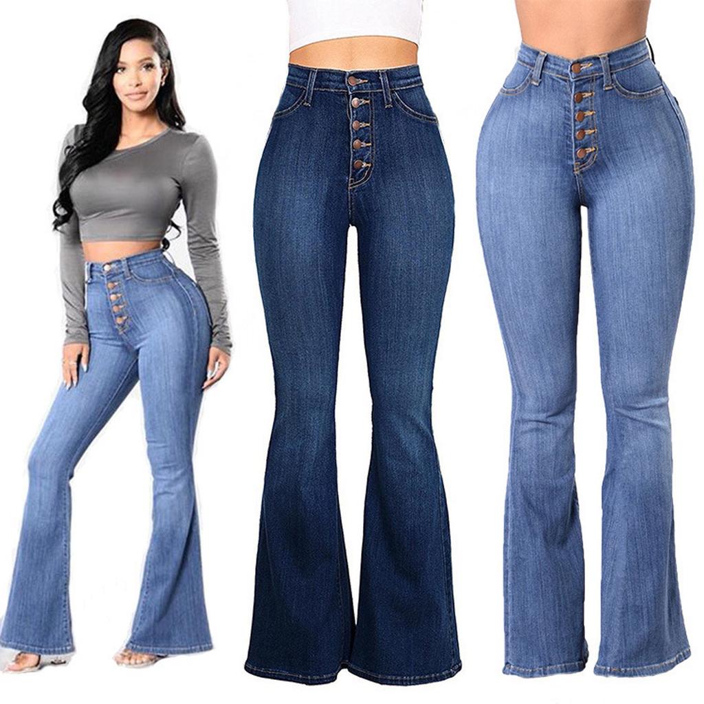 Womens Comfy Summer Elastic Waist Pockets Casual Bull-puncher