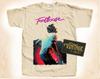 SALE Footloose T-Shirt Vintage Naturfarbe Herren T-Shirt DTG Digitaldruck GRÖSSEN M