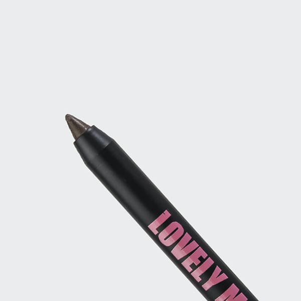 Pensulă creion sprâncene maro închis