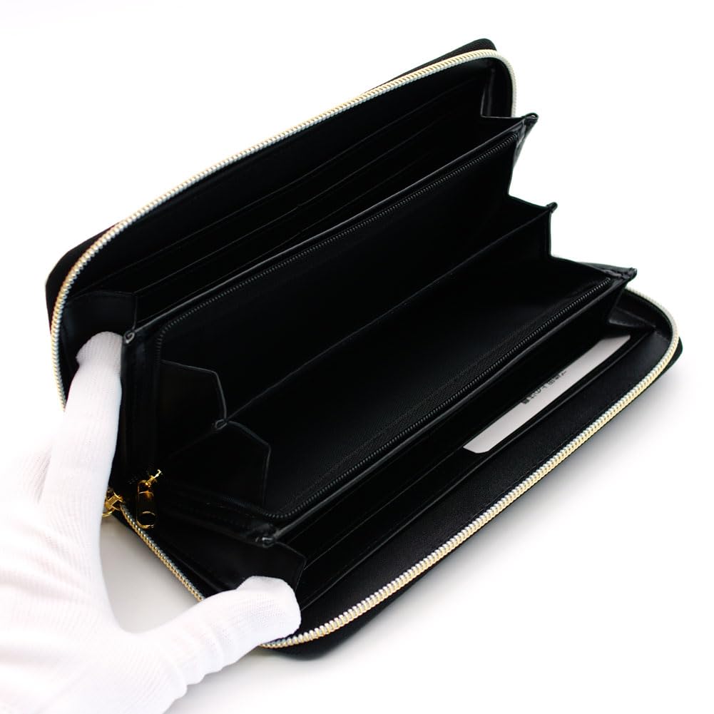 Snoopy Long Wallet Plate Black