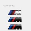 BMW M Electroplating Emblem Trunk Stickers for E91 X5 E70 F11 E30 F31 X3 F25 E61 E83 X1 E53 E87 F40 F32 - Car Decorative Emblems A222