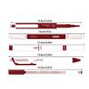 5Pcs Noise Free Retractable Gel Pen Fast Dry Ink Non Smudge Writing Pen Comfortable Handle For Students Professional