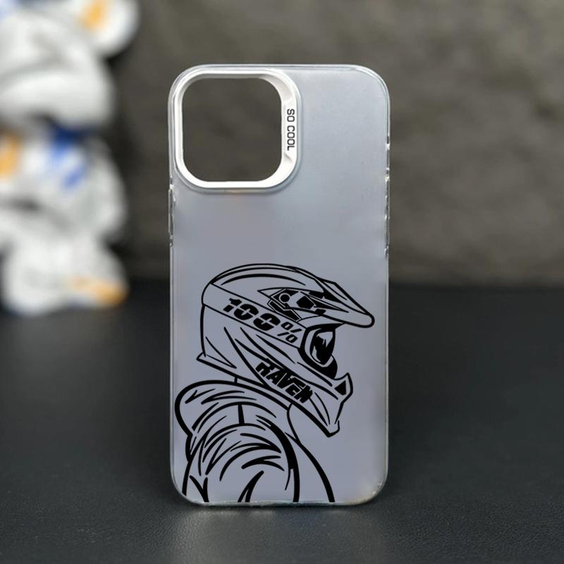 Trendy Motorcycle Racer Phone Case for Samsung Galaxy S26 ultra S25 S24 S23 S22 S21 Plus FE A56 A55 A54 A53 A36 A35 IMD PC Cover