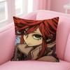 Classic Gritty Japanese Manga GGachiakuta Cushion Cover Pillow Case Soft Skin Friendly Fabric  Concealed Zipper