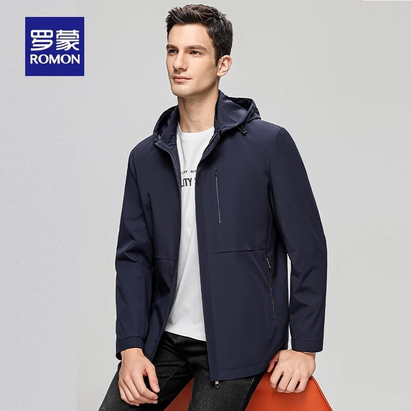 ROMON Men's Upgraded Multi-Proof Detachable Hood Jacket