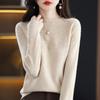 100% Wool Women Sweater Winter Soft Warm Knit Pullover Autumn Jumpers Female Sweaters Knit Tops Long Sleeve