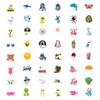 100 Small Size 4Cm Cute Ins Graffiti Stickers Decorative Stickers