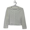 FOXEY 36823 White Upper Standard Long Sleeve Cardigan Tops 40 whiteUsed