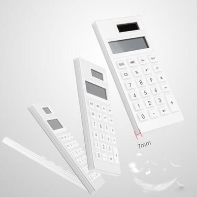 Solar Calculator Easy-to-read 12-Digit Mechanical Calculator with Large LCD Display for Office School Home