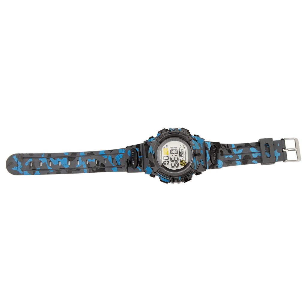 Sports Watch Waterproof Noctilucent Chronograph Watch for Men Student Gift Outdoor Camouflage Color