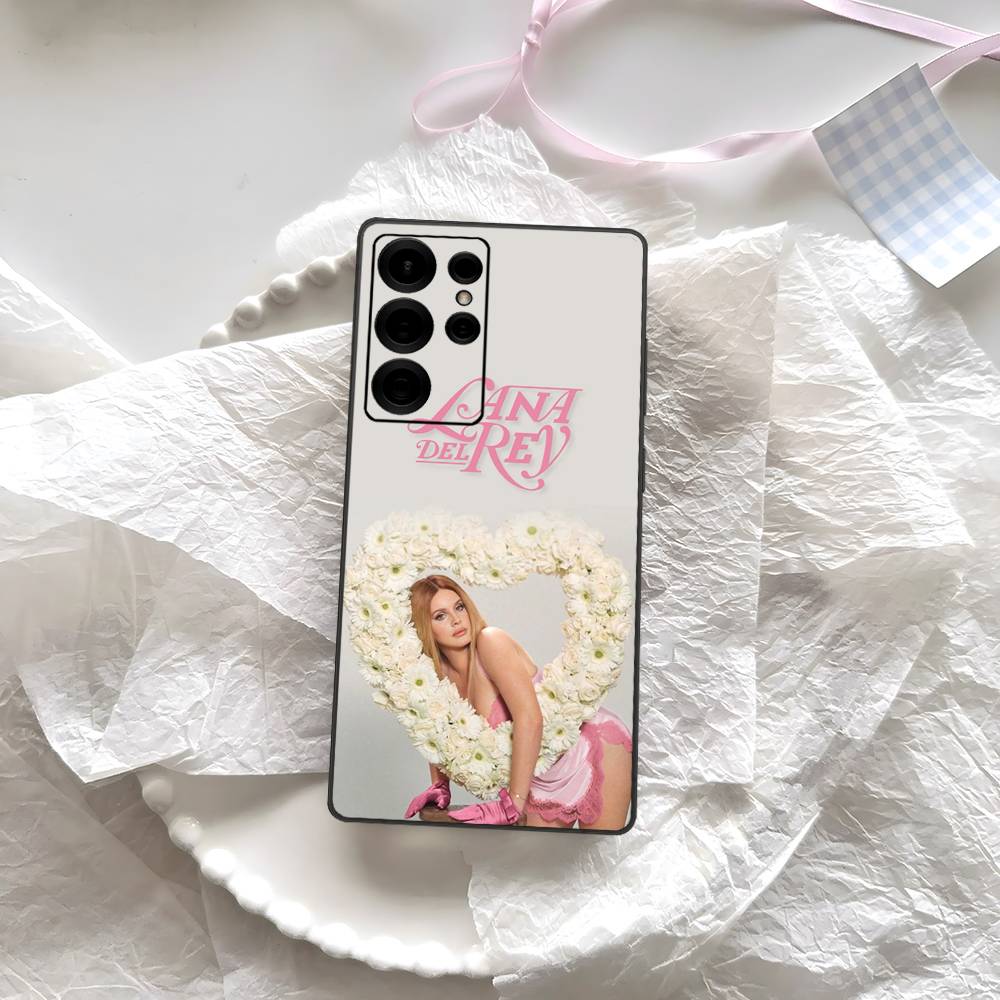 Singer Lana Del Rey Phone Case For Samsung S 24 fe 25 Ultra plus 20 lite 21 30 22 23 24 22 Ultra 5G Fundas