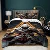 Set Biancheria da Letto Moda A-Assassin's C-Creed Copripiumino Federa Singolo Matrimoniale King Size Gioco Letto Ragazzi Adolescenti Decorazione Camera da Letto Regalo